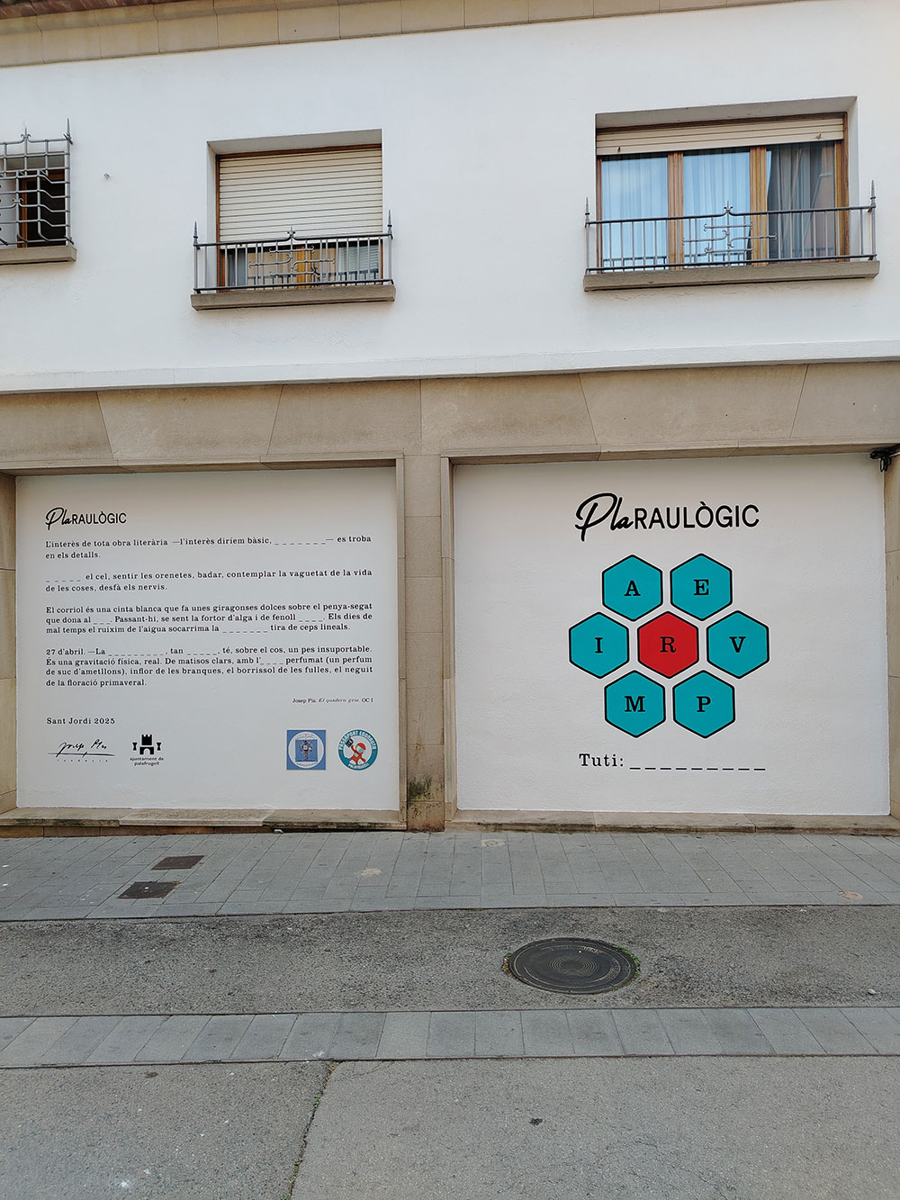 «PlaRAULÒGIC» al carrer de les Botines